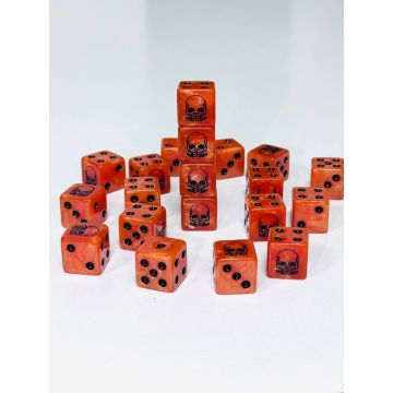 Гральні куби "Інферно". 20шт