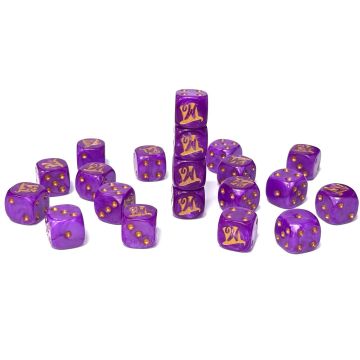 Гральні куби "Шоколадні цукерки Віллі Вонки". 16шт