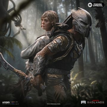 Колекційна статуетка Iron Studios: Statue Predator Dek & Thia - Predator: Badlands - Art Scale 1/10