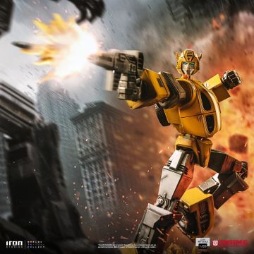 Колекційна статуетка Iron Studios: Statue Bumblebee - Transformers - Demi Art Scale 1/20