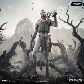 Колекційна статуетка Iron Studios: Statue Miles Quaritch – Avatar 3: Fire and Ash – Art Scale 1/10