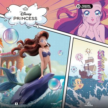 Колекційна статуетка Iron Studios: Statue Ariel - Disney's Princess