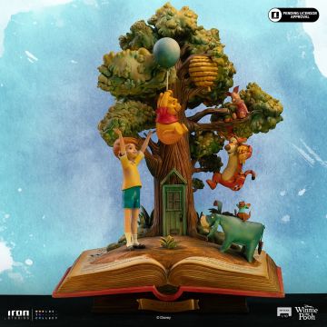 Колекційна статуетка Iron Studios: Statue Winnie the Pooh and Friends (100th Anniversary) – Disney Classics – Deluxe Art Scale 1/10