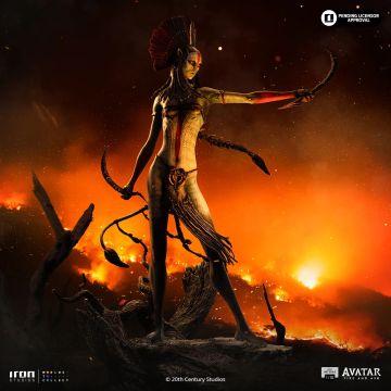 Колекційна статуетка Iron Studios: Statue Varang – Avatar 3: Fire and Ash – Art Scale 1/10