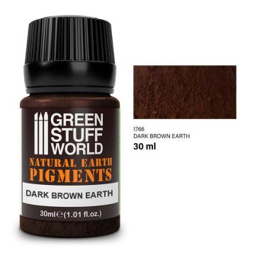 Пігмент Green Stuff World: Pigment Dark Brown Earth 30ml