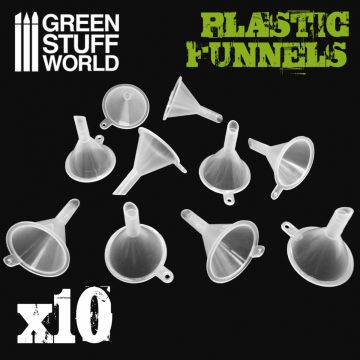 Лійки Green Stuff World: Plastic Funnels