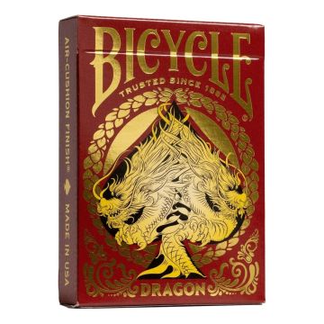 Покерні карти Bicycle Red Dragon