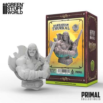 Мініатюра 1/12 Green Stuff World: PRIMAL Collectibles - Barbarian Thurkal