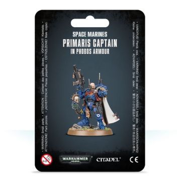 Мініатюра Warhammer 40000 Space Marines: Primaris Captain in Phobos Armour