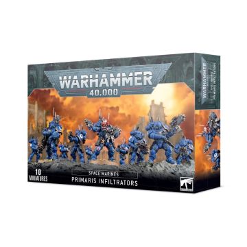 Набір мініатюр Warhammer 40000 Space Marines: Primaris Infiltrators