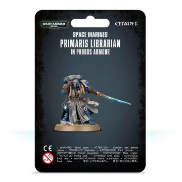 Мініатюра Warhammer 40000 Space Marines: Primaris Librarian in Phobos Armour