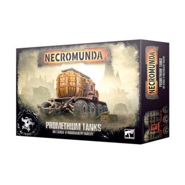 Мініатюра Necromunda: Promethium Tanks on Cargo-8 Ridgehauler Trailer