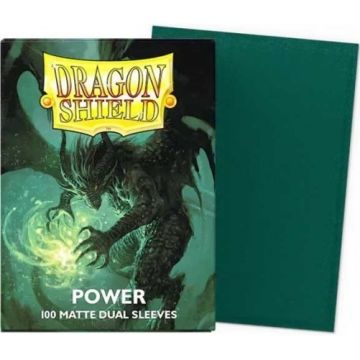 Протектори Dragon Shield: Metallic Green / Power 100 шт