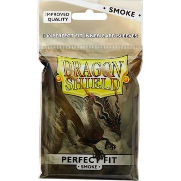Протектори Dragon Shield: Perfect Fit Toploader — Clear - Smoke 100 шт