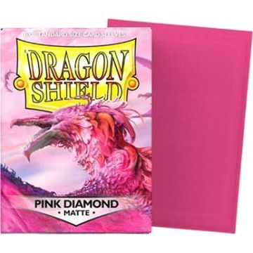 Протектори Dragon Shield: Non-Glare Matte: Pink Diamond 100 шт