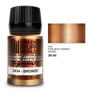 Пігмент Green Stuff World: Pure Metal Pigments Bronze 30ml