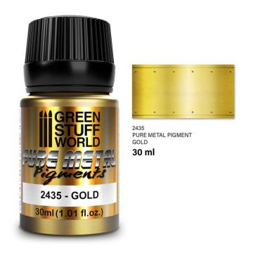 Пігмент Green Stuff World: Pure Metal Pigments Gold 30ml