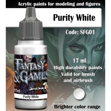 Акрилова фарба Scale 75: Fantasy & Games: Purity White (17ml)