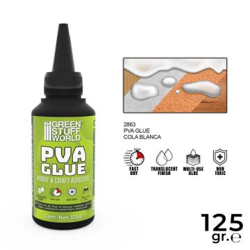 Клей для декору Green Stuff World: PVA Glue 125gr