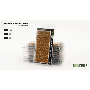 Пучки трави Gamers Grass: Copper Brown (2mm)