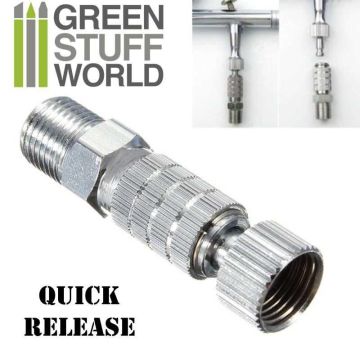Швидкороз'ємний адаптер для аерографа Green Stuff World: QuickRelease Adaptor 1/8