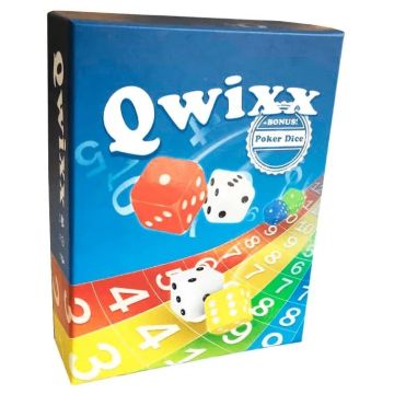 Настільна гра Qwixx + Poker Dice