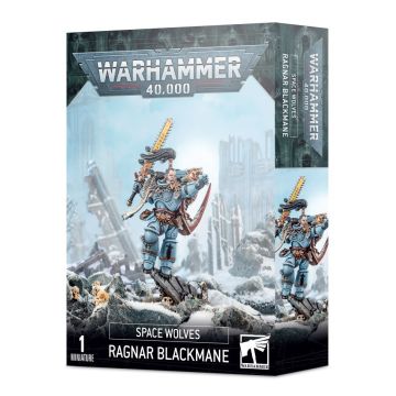 Мініатюра Warhammer 40000 Space Wolves: Ragnar Blackmane