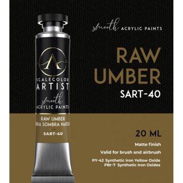Акрилова фарба Scale 75: Scalecolor Artist: Raw Umber (20ml)