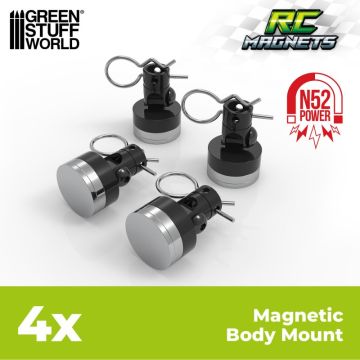 Набір магнітів Green Stuff World: RC Magnetic Body Mount