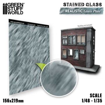 Вітражне скло Green Stuff World: Realistic Glass Plate