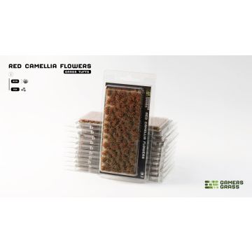 Пучки квітів Gamers Grass: Red Camellia Flowers