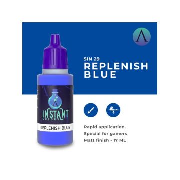 Акрилова фарба Scale 75: Instant Colors: Replenish Blue (17ml)