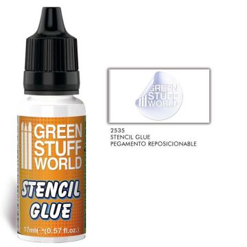 Клей для трафаретів Green Stuff World: Repositionable Stencil Glue 17ml