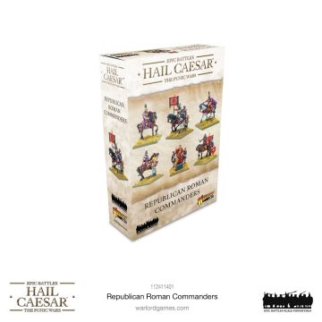 Набір мініатюр Hail Caesar Epic Battles: Republican Roman Commanders