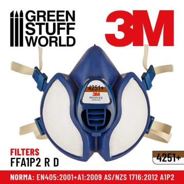Респіраторна маска Green Stuff World: 3M Respirator Mask