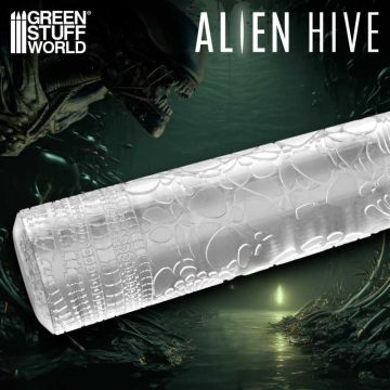 Текстурний валик Green Stuff World: Rolling Pin Alien Hive