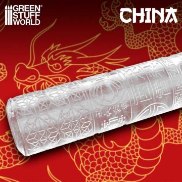 Текстурний валик Green Stuff World: Rolling Pin Chinese