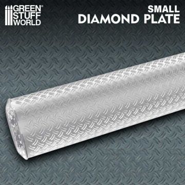 Текстурний валик Green Stuff World: Rolling Pin Diamond Plate - Small