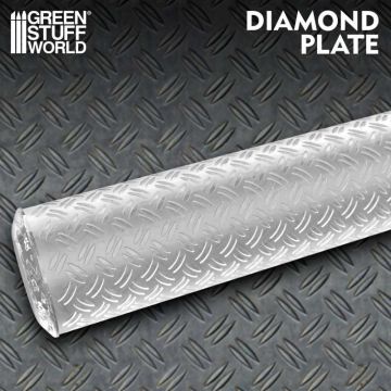 Текстурний валик Green Stuff World: Rolling Pin Diamond Plate