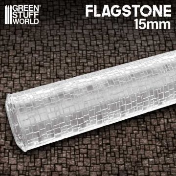 Текстурний валик Green Stuff World: Rolling Pin Flagstone 15mm