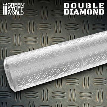 Текстурний валик Green Stuff World: Rolling Pin Double Diamond