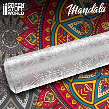 Текстурний валик Green Stuff World: Rolling Pin Mandala