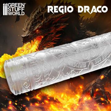 Текстурний валик Green Stuff World: Rolling Pin Regio Draco