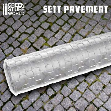 Текстурний валик Green Stuff World: Rolling Pin Sett Pavement