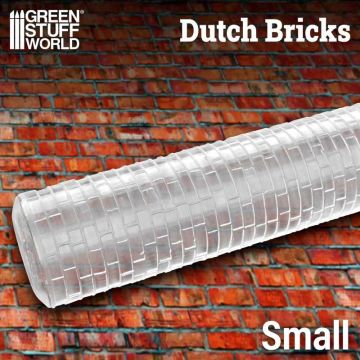 Текстурний валик Green Stuff World: Rolling Pin Small Dutch Bricks