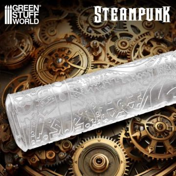 Текстурний валик Green Stuff World: Rolling Pin Steampunk