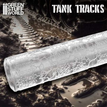 Текстурний валик Green Stuff World: Rolling Pin Tank Tracks
