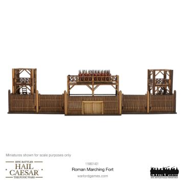 Набір террейну Hail Caesar Epic Battles: Roman Marching Fort