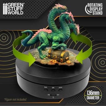 Колесо для показу мініатюр Green Stuff World: Rotating Display Stand 136mm
