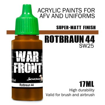 Акрилова фарба Scale 75: Warfront: Rotbraun 44 (17ml)